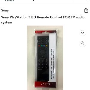 New Sony PlayStation 3 Remote